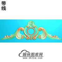 欧式帽顶洋花精雕图（MDH-171）