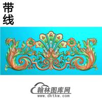 欧式帽顶洋花精雕图（MDH-192）