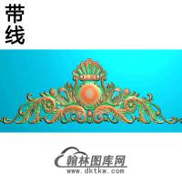 欧式帽顶洋花精雕图（MDH-194）