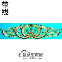 欧式帽顶洋花精雕图（MDH-215）