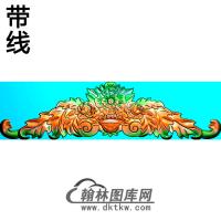 欧式帽顶洋花精雕图（MDH-226）