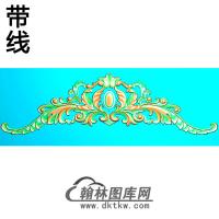 欧式帽顶洋花精雕图（MDH-234）