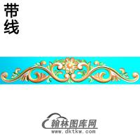 欧式帽顶洋花精雕图（MDH-235）