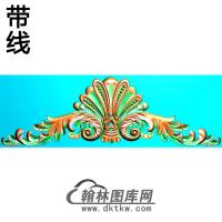 欧式帽顶洋花精雕图（MDH-242）