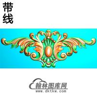 欧式帽顶洋花精雕图（MDH-249）