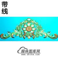 欧式帽顶洋花精雕图（MDH-250）