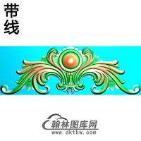 欧式帽顶洋花精雕图（MDH-265）