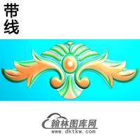 欧式帽顶洋花精雕图（MDH-282）