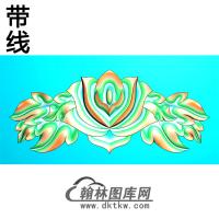 欧式帽顶洋花精雕图（MDH-281）