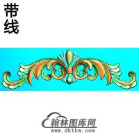 欧式帽顶洋花精雕图（MDH-278）