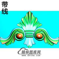 欧式洋花角花精雕图（YJH-030）