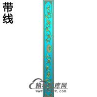 欧式长条洋花精雕图（CTH-028）