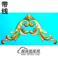 欧式洋花角花精雕图（YJH-033）