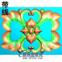 欧式长方形洋花精雕图（CYH-031）
