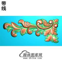 欧式洋花角花精雕图（YJH-055）
