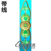 欧式长方形洋花精雕图（CYH-036）