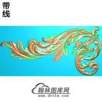 欧式洋花角花精雕图（YJH-095）