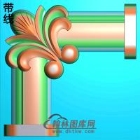 欧式洋花角花精雕图（YJH-116）