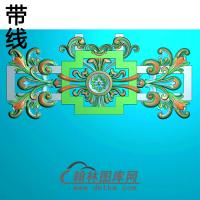 欧式长方形洋花精雕图（CYH-078）