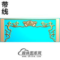 欧式洋花角花精雕图（YJH-136）