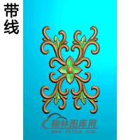 长方形洋花精雕图（CYH-100）