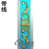长方形洋花精雕图（CYH-103）
