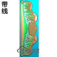 长方形洋花精雕图（CYH-111）