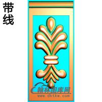 长方形洋花精雕图（CYH-141）