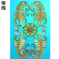 长方形洋花精雕图（CYH-152）