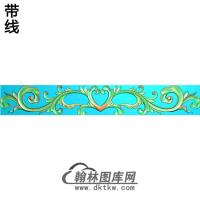 欧式长方形洋花精雕图（CYH-168）