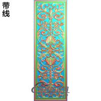 欧式长方形洋花精雕图（CYH-174）