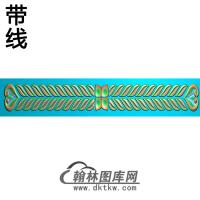 欧式长条洋花精雕图（CTH-065）