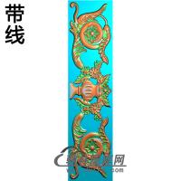欧式长条洋花精雕图（CTH-099）