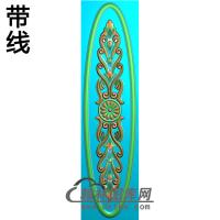 欧式长条洋花精雕图（CTH-100）
