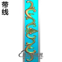 欧式长条洋花精雕图（CTH-101）