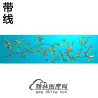 欧式长方形洋花精雕图（CYH-245）