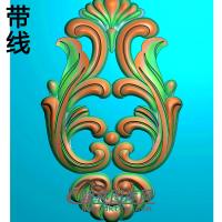 欧式长方形洋花精雕图（CYH-258）