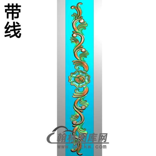 欧式长条洋花精雕图（CTH-113）