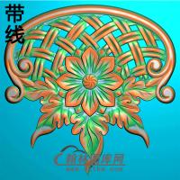 欧式长方形洋花精雕图（CYH-261）