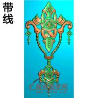 欧式长方形洋花精雕图（CYH-269）