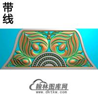 欧式长方形洋花精雕图（CYH-273）