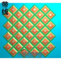 欧式长方形洋花精雕图（CYH-281）
