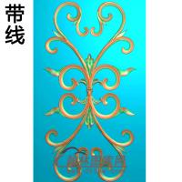 欧式长方形洋花精雕图（CYH-283）