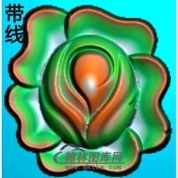 欧式长方形洋花精雕图（CYH-285）
