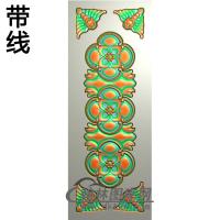 欧式长方形洋花精雕图（CYH-304）