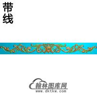 欧式长条洋花精雕图（CTH-190）