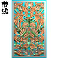 欧式长方形洋花精雕图（CYH-333）