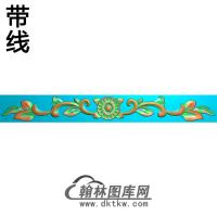 欧式长条洋花精雕图（CTH-206）