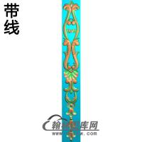 欧式长条洋花精雕图（CTH-216）