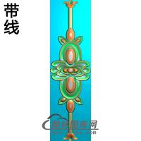 欧式长条洋花精雕图（CTH-220）
